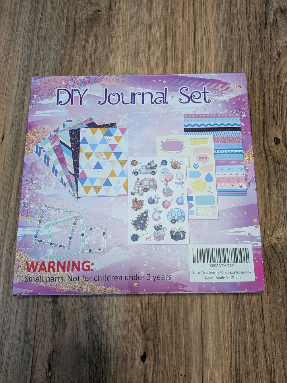 DIY Journal Set for Kids - Purple